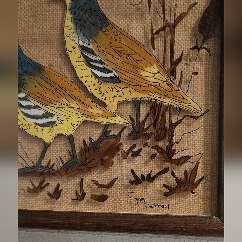 Vintage Pheasant Framed Wall Art - Picture 2 of 3
